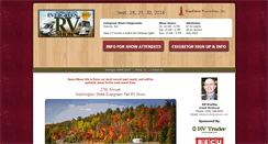 Desktop Screenshot of evergreenfallrvshow.com